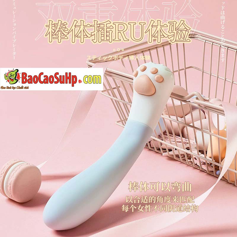 Mua Máy Rung 2 Đầu Kimijima Ai Tay Mèo Đáng Yêu Giá Tốt