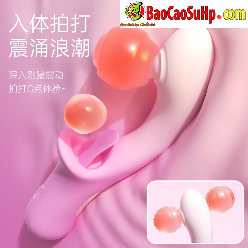 Dương vật giả Mizzzee Confession Rabbit tím rung liếm mềm mại kích thích