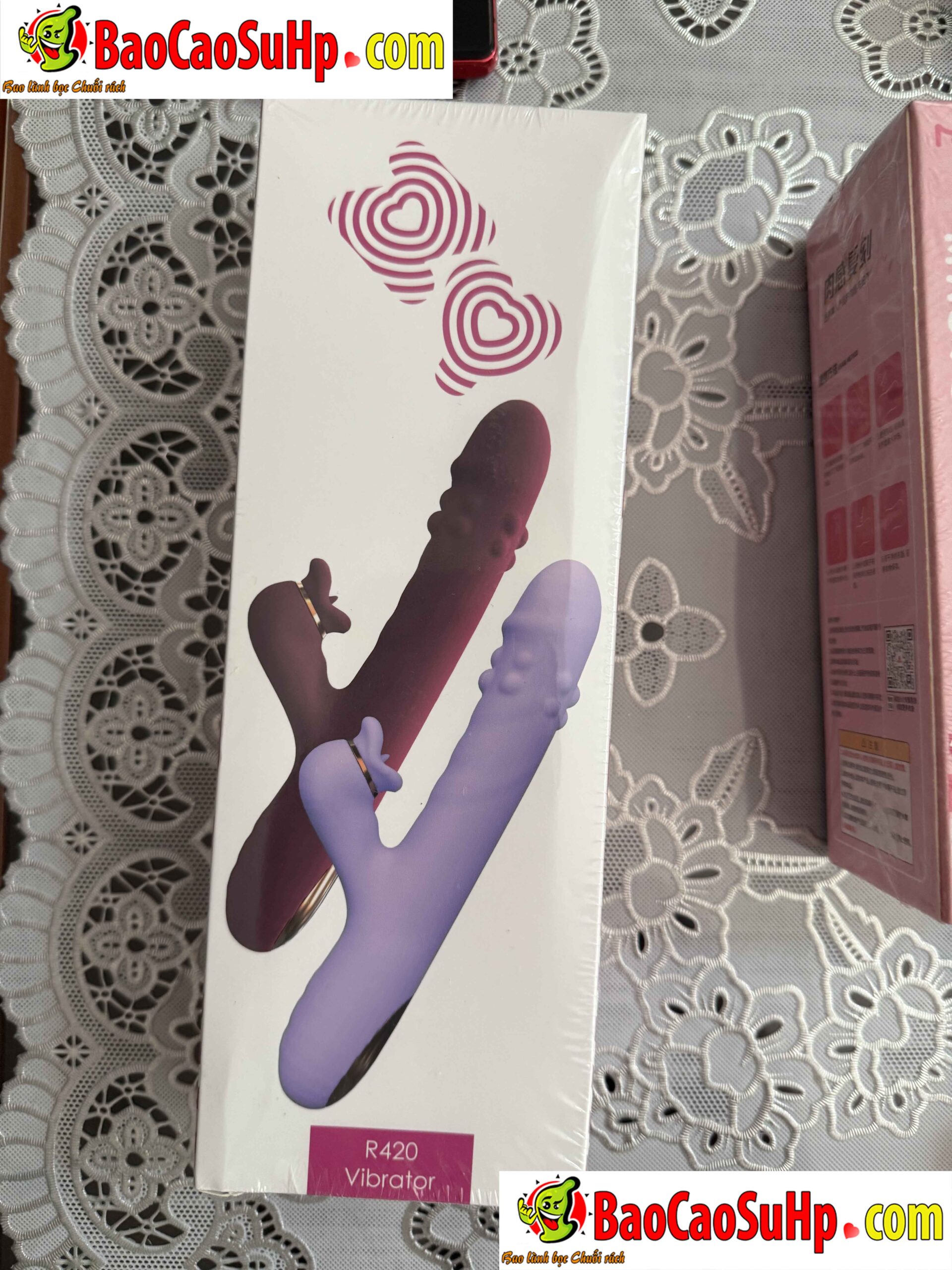 Dương Vật Giả Bi Xoắn Lưỡi Liếm R420 Sherwin Cao Cấp Thú Vị