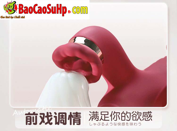 Dương Vật Giả Bi Xoắn Lưỡi Liếm R420 Sherwin Cao Cấp Thú Vị