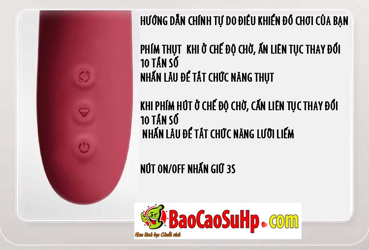 Dương Vật Giả Bi Xoắn Lưỡi Liếm R420 Sherwin Cao Cấp Thú Vị