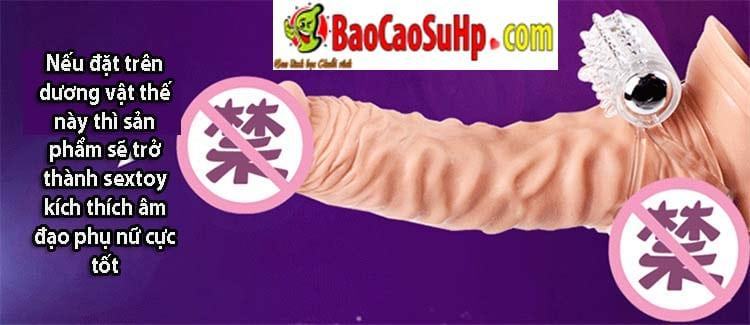 Vòng đeo dương vật Chisa rung mạnh kéo dài lâu