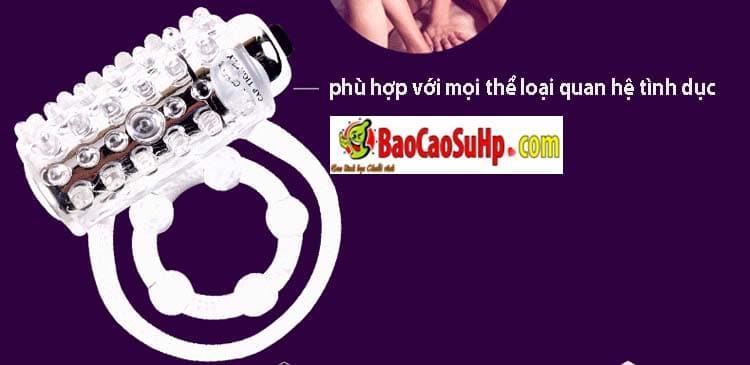Vòng đeo dương vật Chisa rung mạnh kéo dài lâu