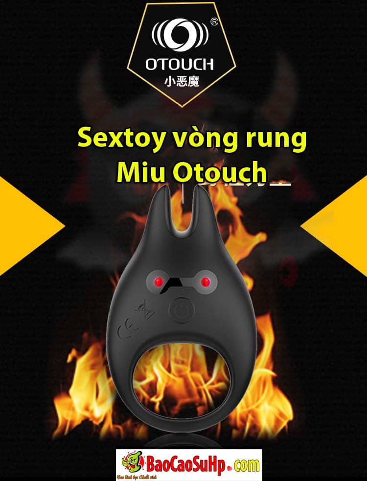 Sextoy vòng rung Miu Otouch tăng khoái cảm kéo dài cuộc yêu