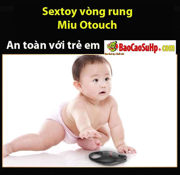 Sextoy vòng rung Miu Otouch tăng khoái cảm kéo dài cuộc yêu
