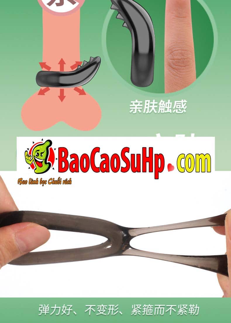 Bộ vòng đeo dương vật Cristan Muloc da mềm tăng kích thước khoái cảm