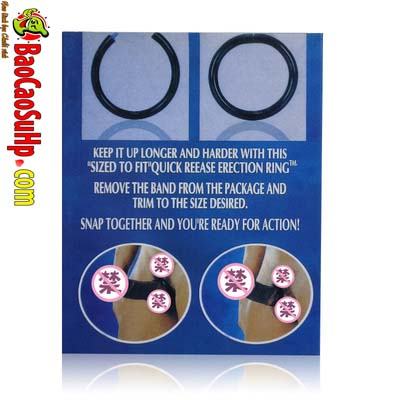 Vòng đeo Quick Release kéo dài cuộc yêu, chống xuất tinh sớm Vòng đeo Quick Release kéo dài cuộc yêu, chống xuất tinh sớm