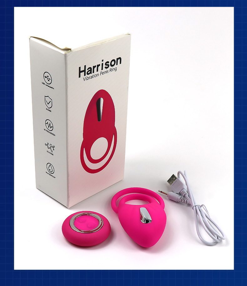 Vòng đeo dương vật Harrison siêu rung tăng kích thước kéo dài thời gian