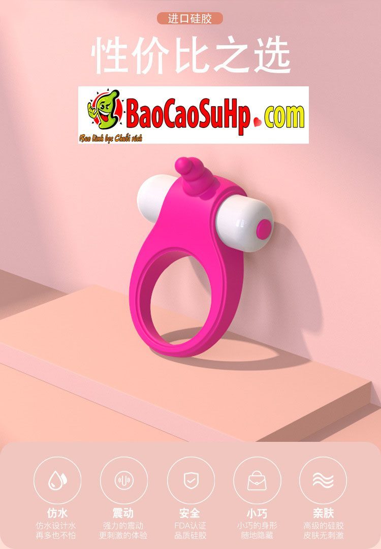 Vòng Rung Đeo Dương Vật Shand Hand Bulonhe Hàng Chính Hãng Cao Cấp