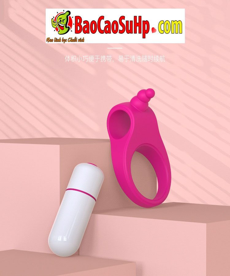 Vòng rung đeo dương vật Shand Hand Bulonhe kích thích cực mạnh