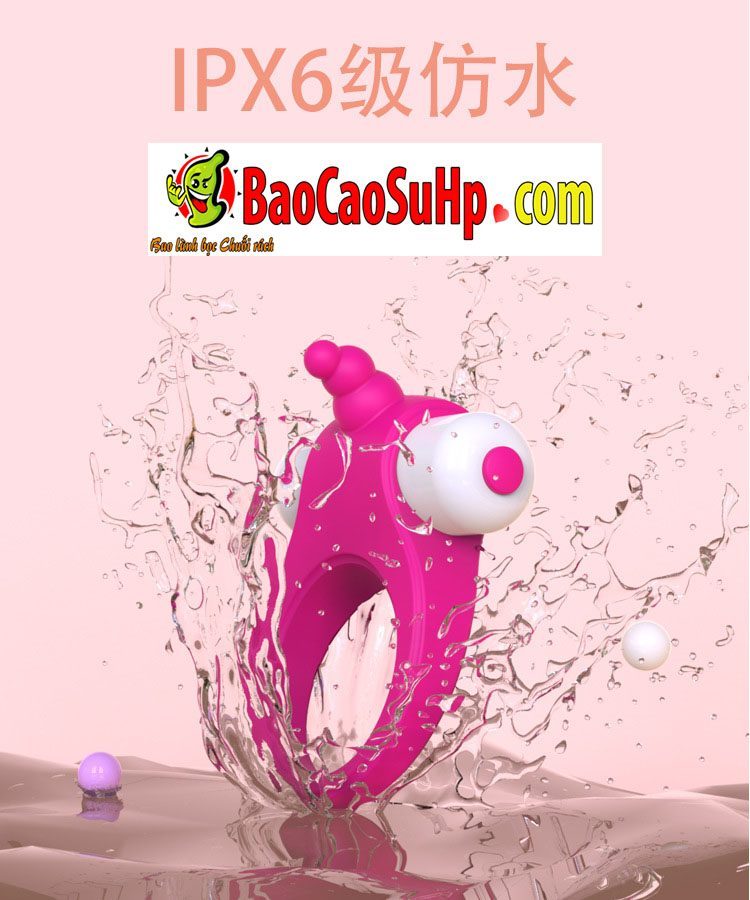 Vòng rung đeo dương vật Shand Hand Bulonhe kích thích cực mạnh