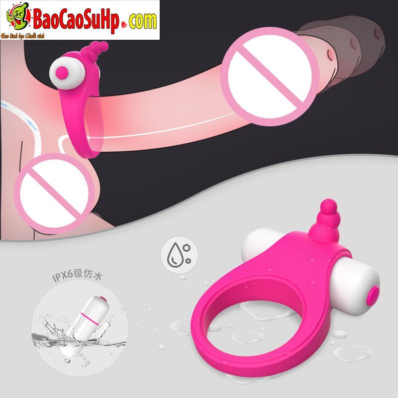 Vòng rung đeo dương vật đa năng Shand Hand Bulonhe kích thích mới