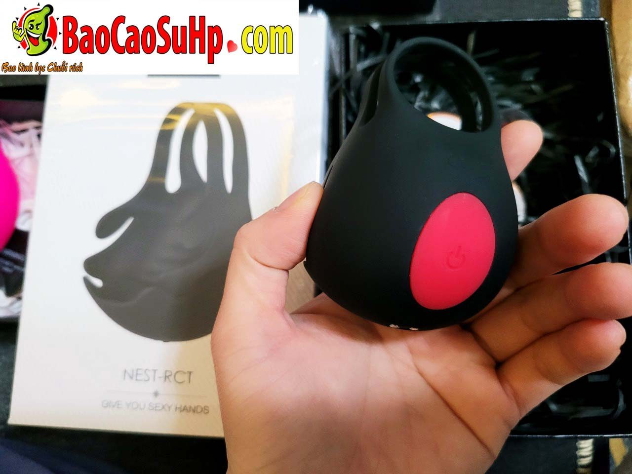 Vòng đeo Sextoys Shand Matric tăng khoái cảm bìu dương vật