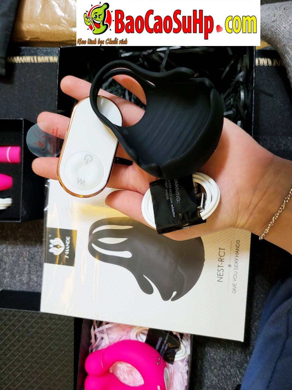 Vòng đeo Sextoys Shand Matric tăng khoái cảm bìu dương vật