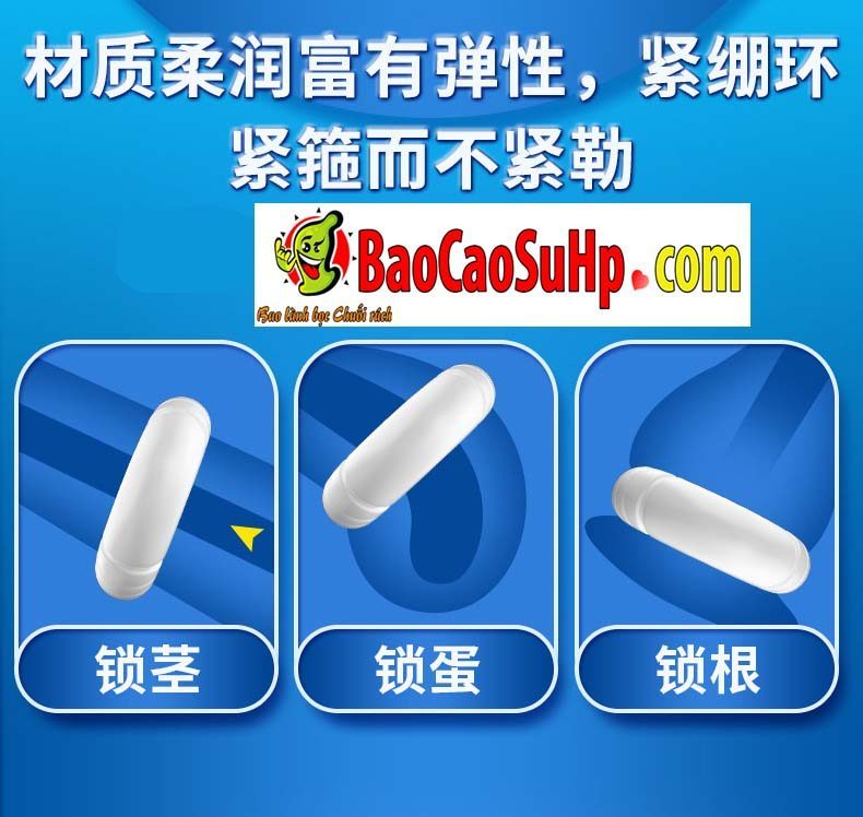 Vòng đeo kéo dài quan hệ Bots Ring chất liệu bền túi thở