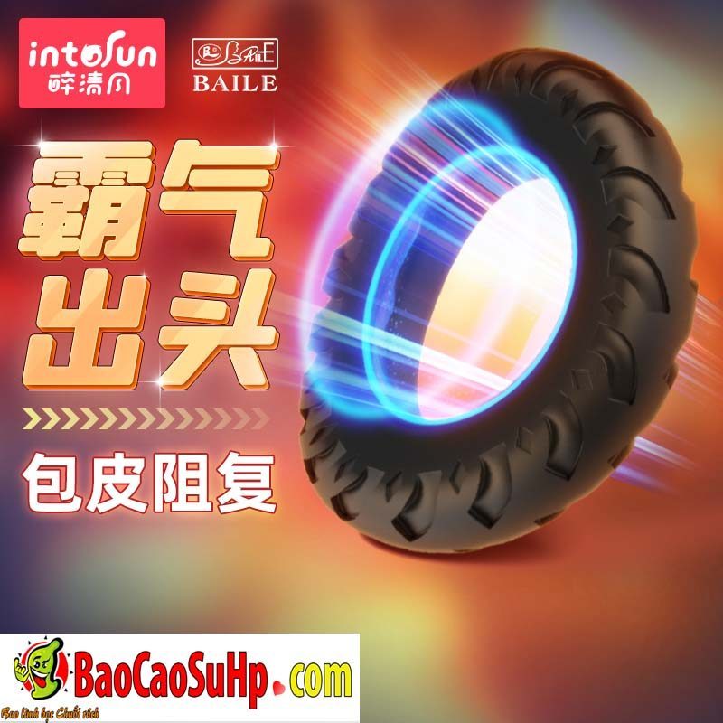 Bộ 3 vòng đeo dương vật chống xuất tinh sớm Baile Rock Claymore mềm dẻo
