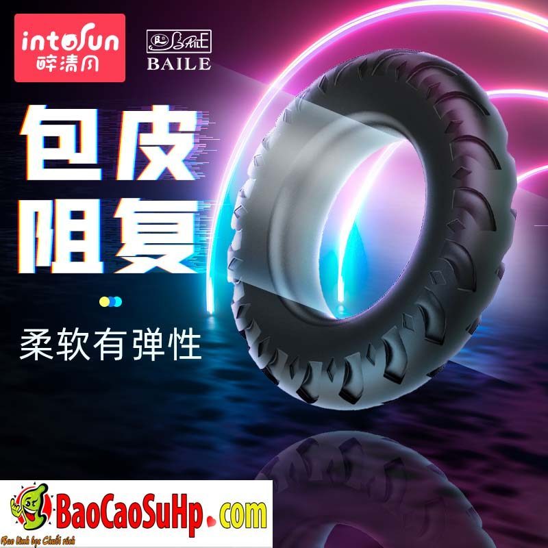 Bộ 3 vòng đeo dương vật chống xuất tinh sớm Baile Rock Claymore mềm dẻo