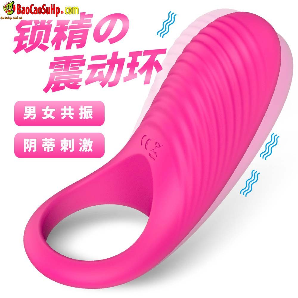 Vòng rung dương vật Shand S045 Klipper mềm mại tăng khoái cảm