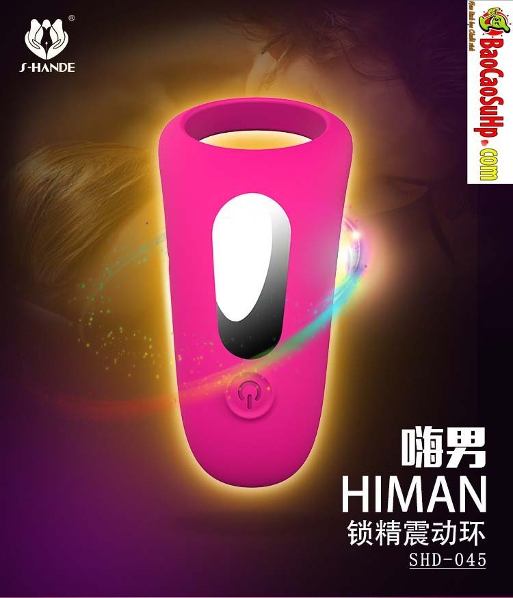 Vòng rung dương vật Shand S045 Klipper mềm mại tăng khoái cảm