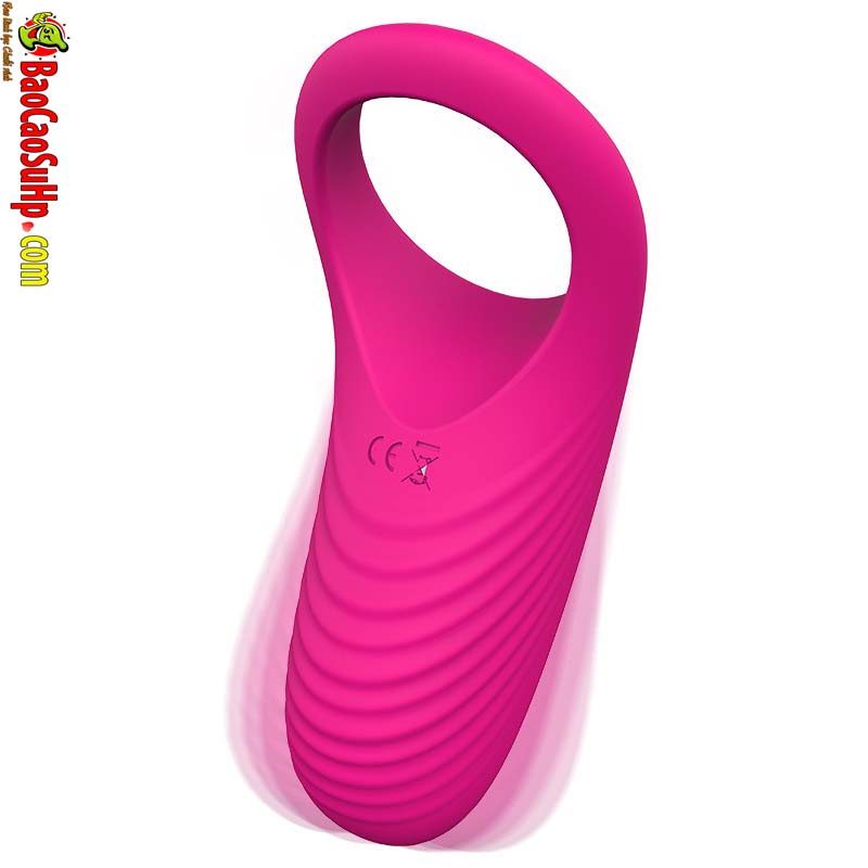 Vòng đeo dương vật rung Shand silicone mềm mại tăng khoái cảm