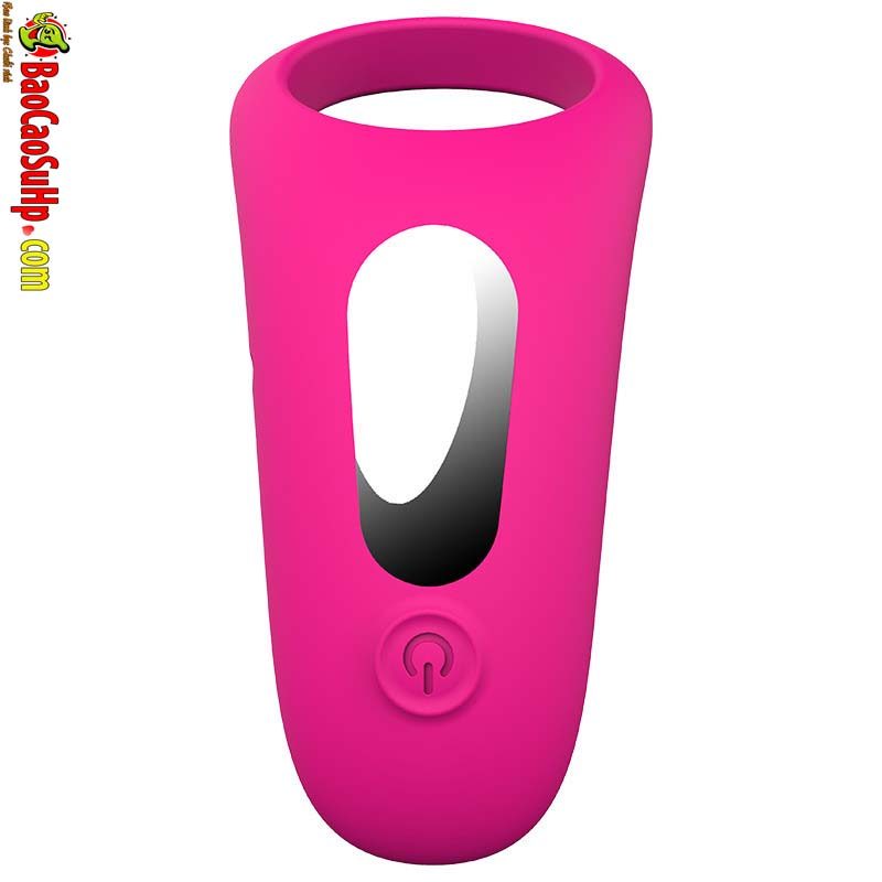 Vòng đeo dương vật rung Shand silicone mềm mại tăng khoái cảm
