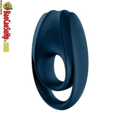 Vòng đeo dương vật Satisfyer Silicone rung mạnh kích thích cực đỉnh