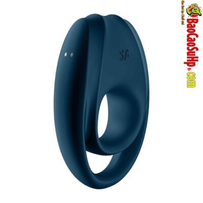 Vòng đeo dương vật Satisfyer Silicone rung mạnh kích thích cực đỉnh