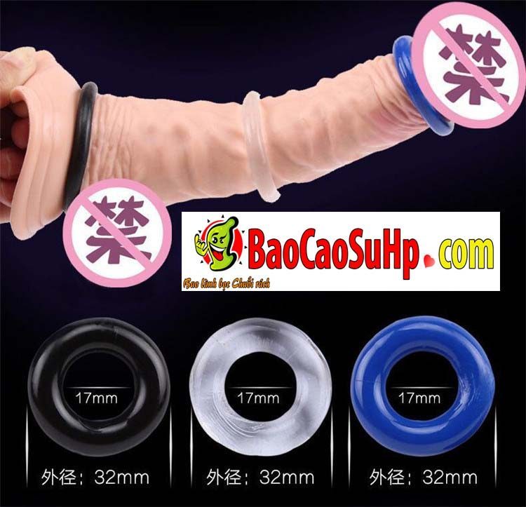 Vòng đeo dương vật mềm dẻo 3 chiếc TRUST ME giá tốt