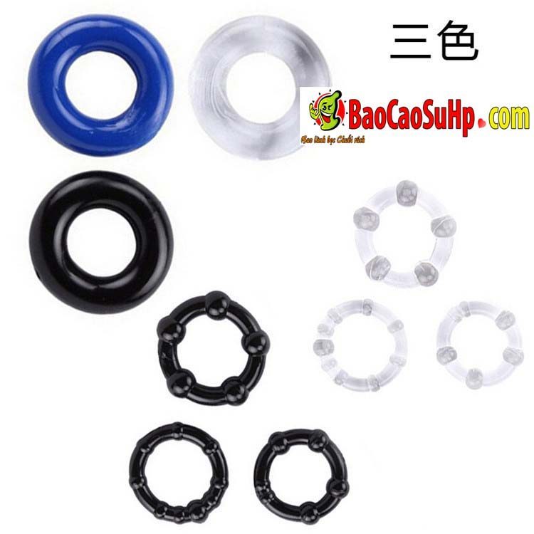 Bộ vòng đeo dương vật 3 chiếc trơn mềm giá rẻ kéo dài quan hệ Bộ vòng đeo dương vật 3 chiếc trơn mềm giá rẻ kéo dài quan hệ
