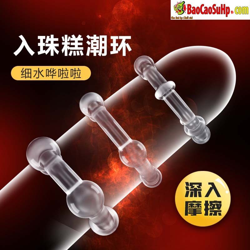 Bộ 3 Vòng Dương Vật Mizzzee HARD Trong Suốt - Tăng Khoái Cảm