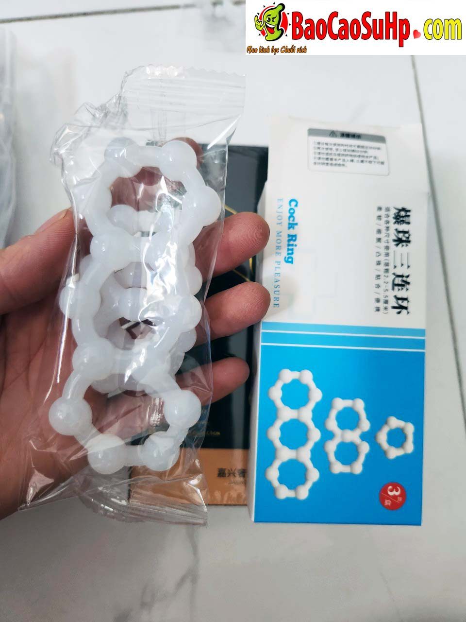 Vòng Silicone quấn chéo cho nam Alva siêu bền tăng khoái cảm