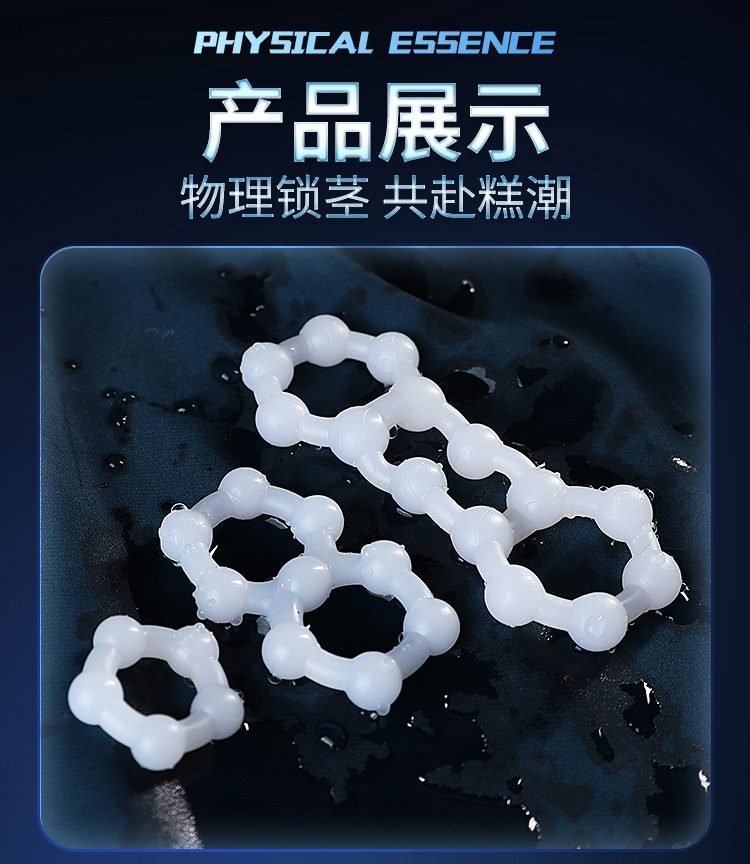 Vòng Silicone quấn chéo cho nam Alva siêu bền tăng khoái cảm