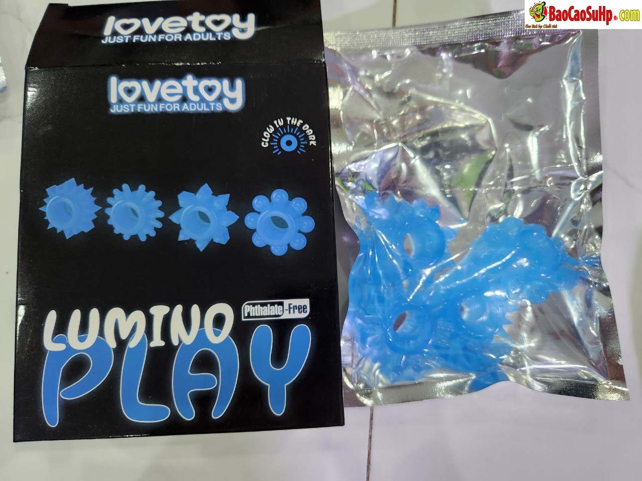 Bộ vòng Lovetoy Domino phát sáng tăng khoái cảm, bền bỉ