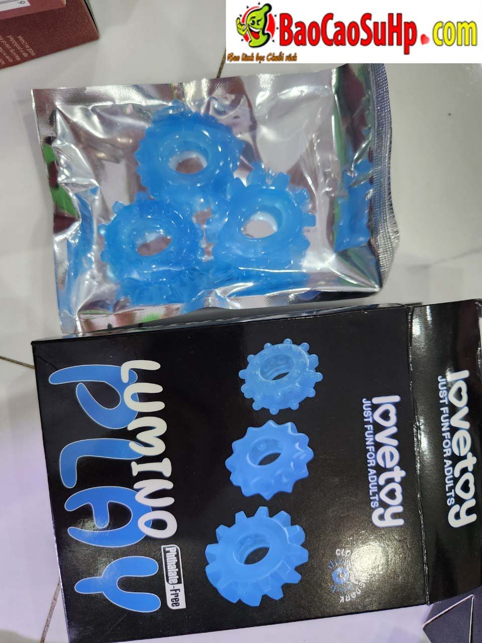 Bộ vòng Lovetoy Domino phát sáng tăng khoái cảm, bền bỉ