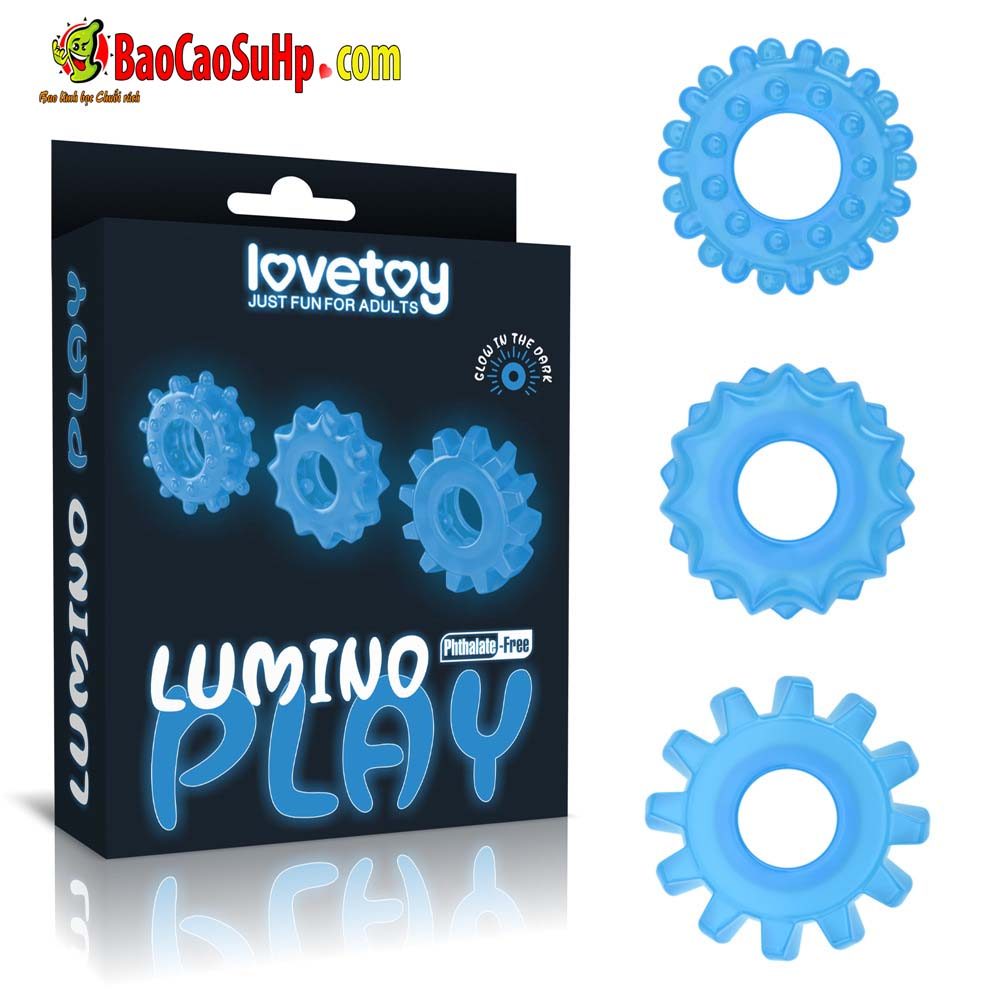 Bộ vòng Lovetoy Domino phát sáng tăng khoái cảm
