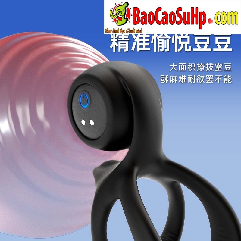 Snail V2 Penis Ring with Vibrating Testicle Lock Delay Ejaculation