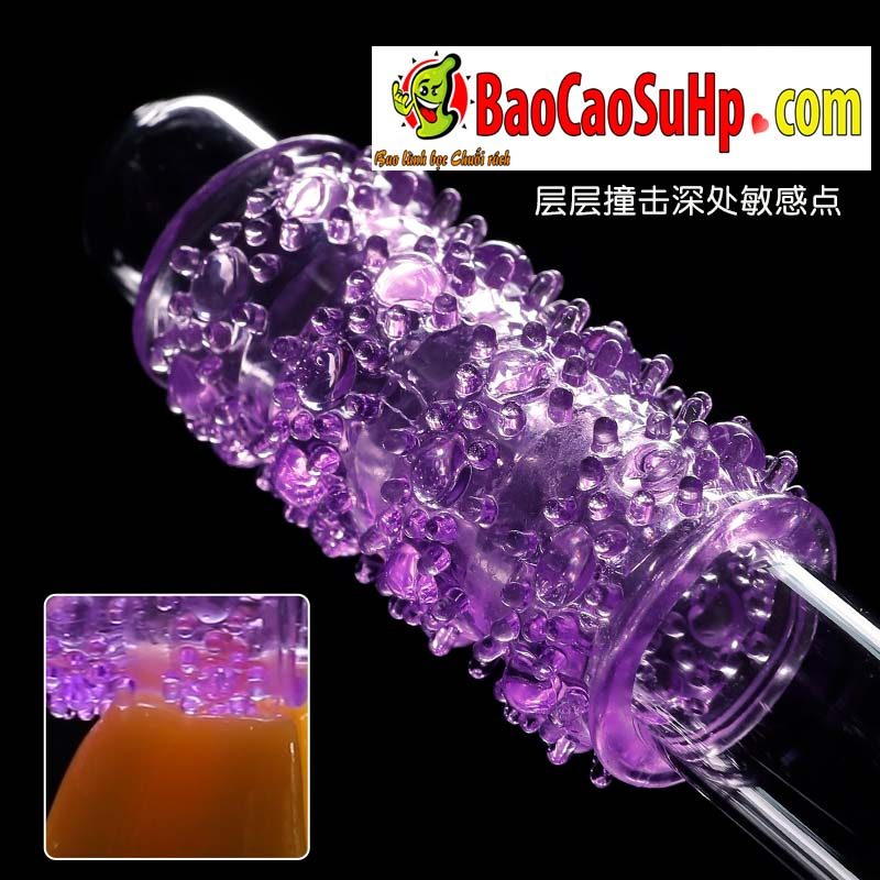 Bao cao su donden khúc giữa gai sần Mizzzee Orgasm
