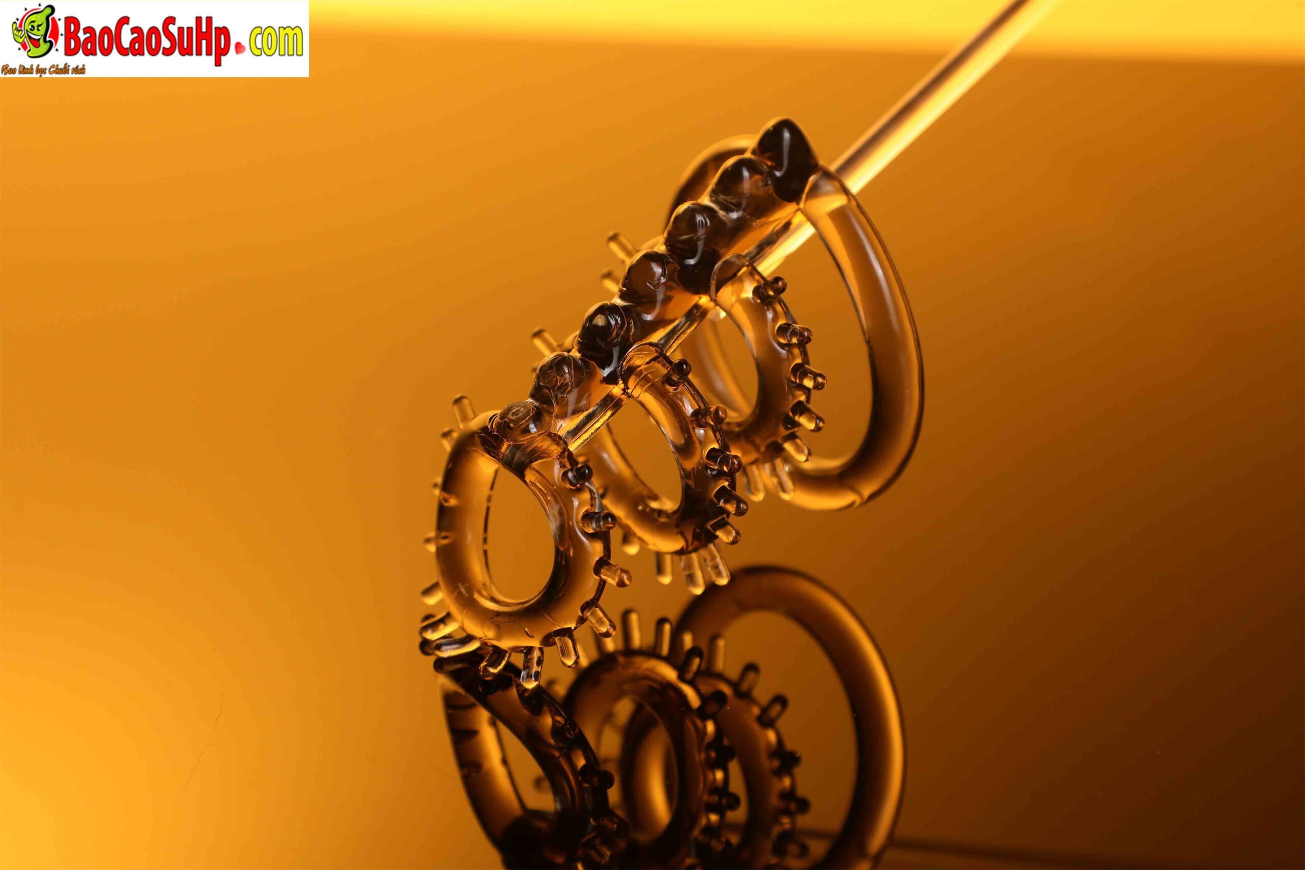 834A8509 scaled - Vòng đeo dương vật Gai gân nổi hở thân Mizzzee Spiked wheel set