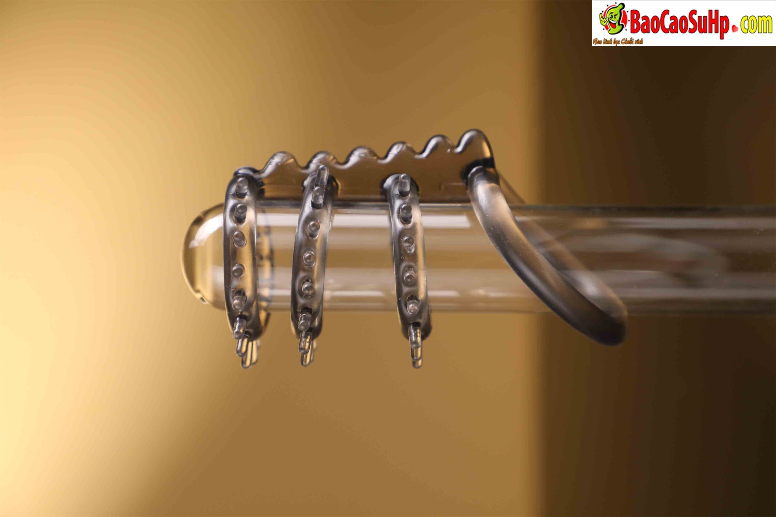 834A8541 scaled - Vòng đeo dương vật Gai gân nổi hở thân Mizzzee Spiked wheel set