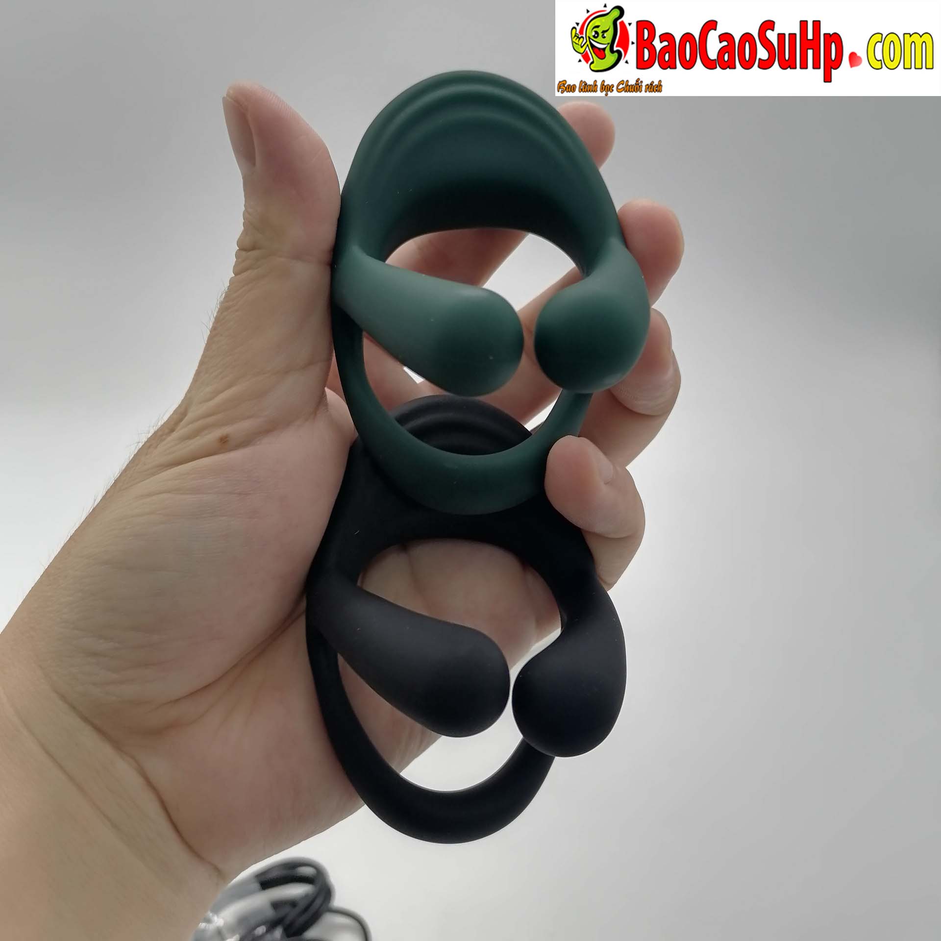 Vòng đeo dương vật Ver II Afra rung mạnh tăng khoái cảm đôi
