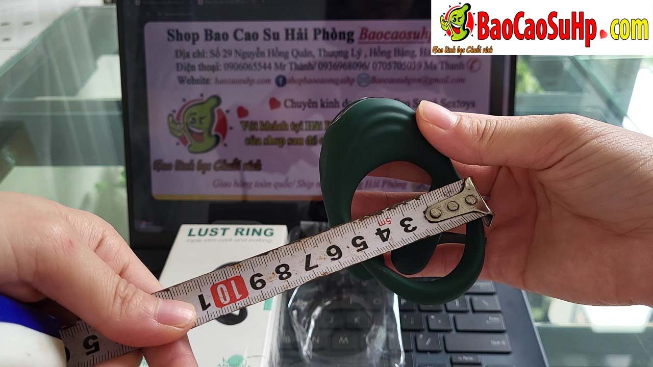 Vòng đeo dương vật Ver II Afra rung mạnh tăng khoái cảm đôi