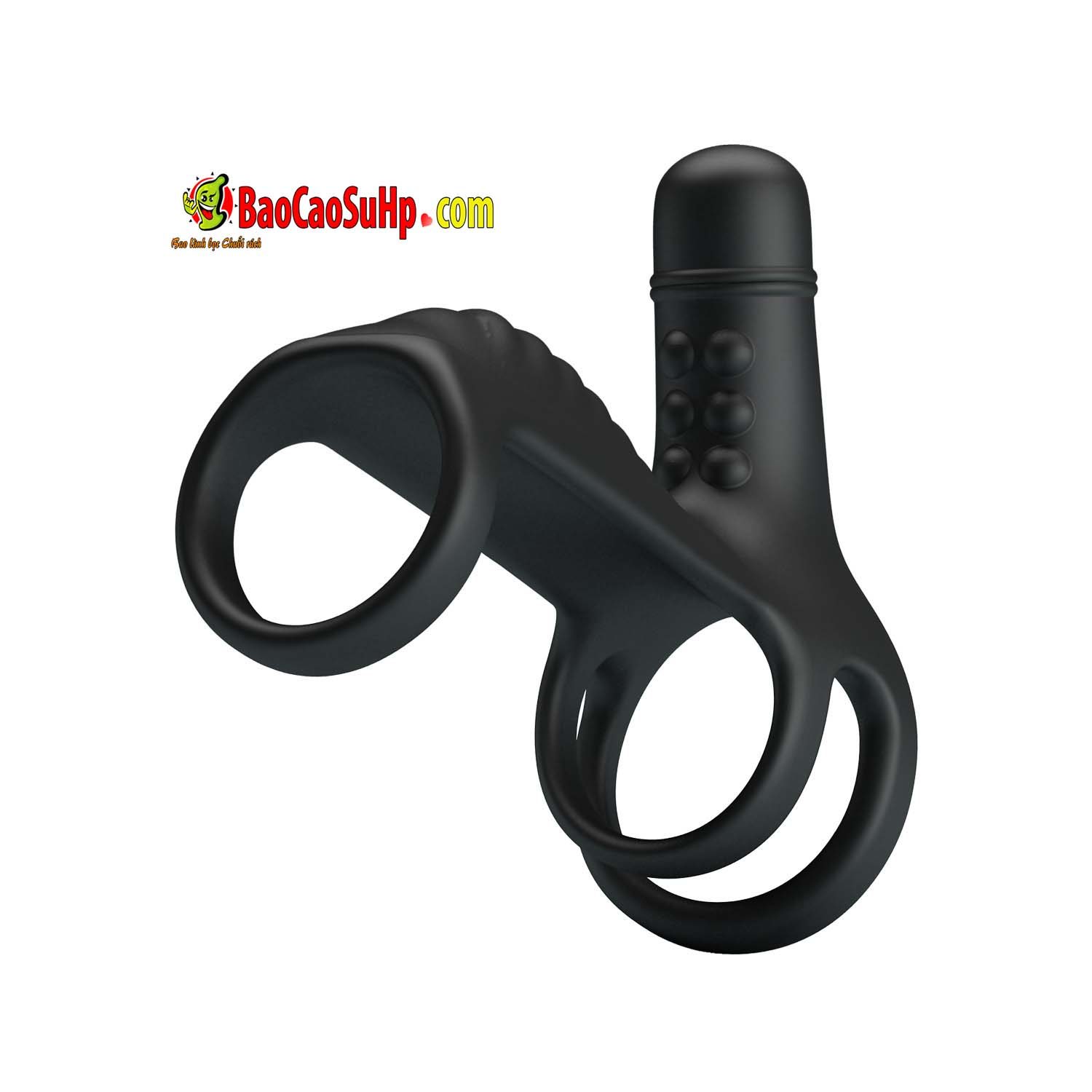 vong deo duong vat Prettylove Penis Sling 210276 V2 6 - Vòng đeo dương vật Baile Prettylove Penis Sling 210276 V2 rung mạnh mẽ