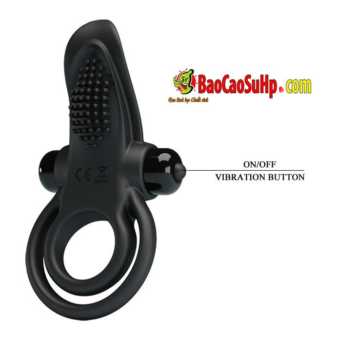 vong deo Baile Prettylove BI 210203 PUSH 9 - Vòng rung đeo dương vật Baile Prettylove BI-210203 PUSH rung