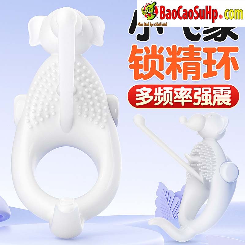 vong deo duong vat Jiuuy Long War Elephan 2 - Vòng đeo dương vật điều khiển từ xa Jiuuy Long War Elephan