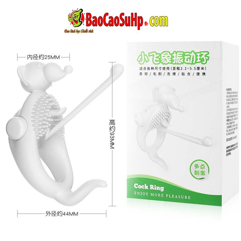 Vòng Đeo Dương Vật Điều Khiển Từ Xa Jiuuy Long War Elephan