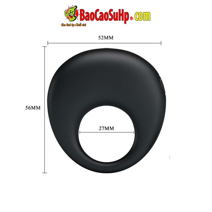 vong deo duong vat Prettylove Trap 12 - Vòng đeo dương vật Prettylove Trap silicone rung nhiều chế độ