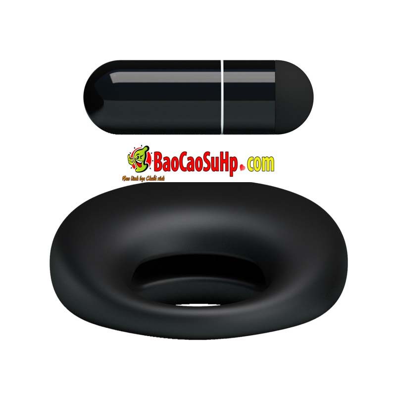 Vòng Đeo Dương Vật Prettylove Trap Silicone Mềm Rung Nhiều Chế Độ