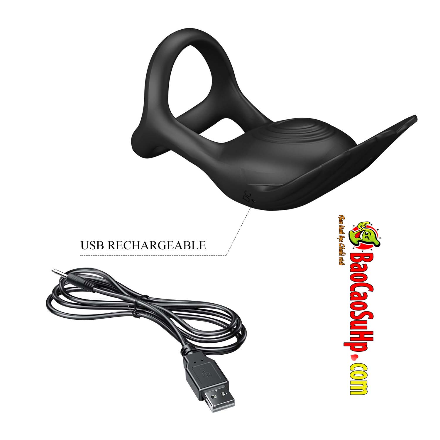 vong deo duong vat Prettylove Silla 4 - Vòng đeo dương vật Prettylove Silla rung 7 chế độ kéo dài thời gian quan hệ