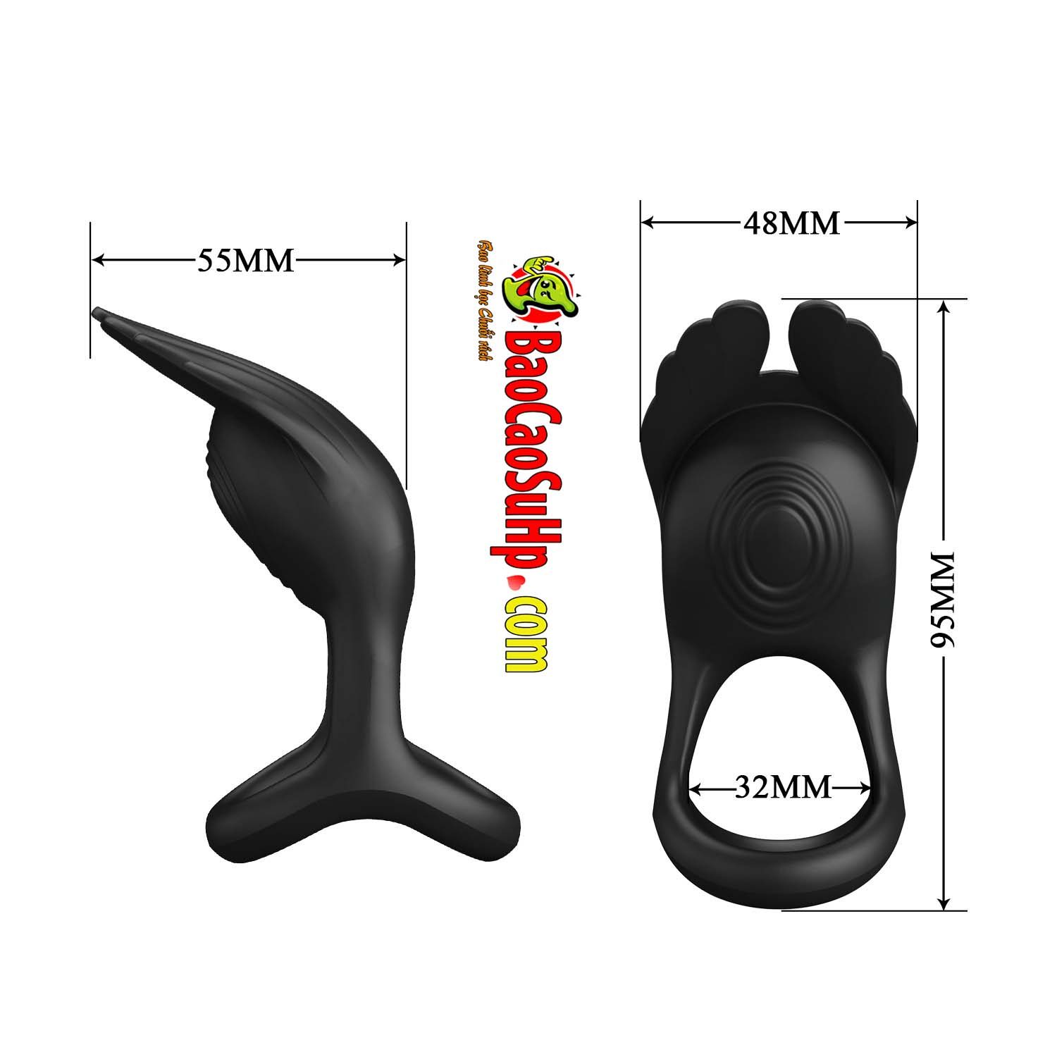 Vòng rung Prettylove Silla 7 chế độ tăng khoái cảm kéo dài