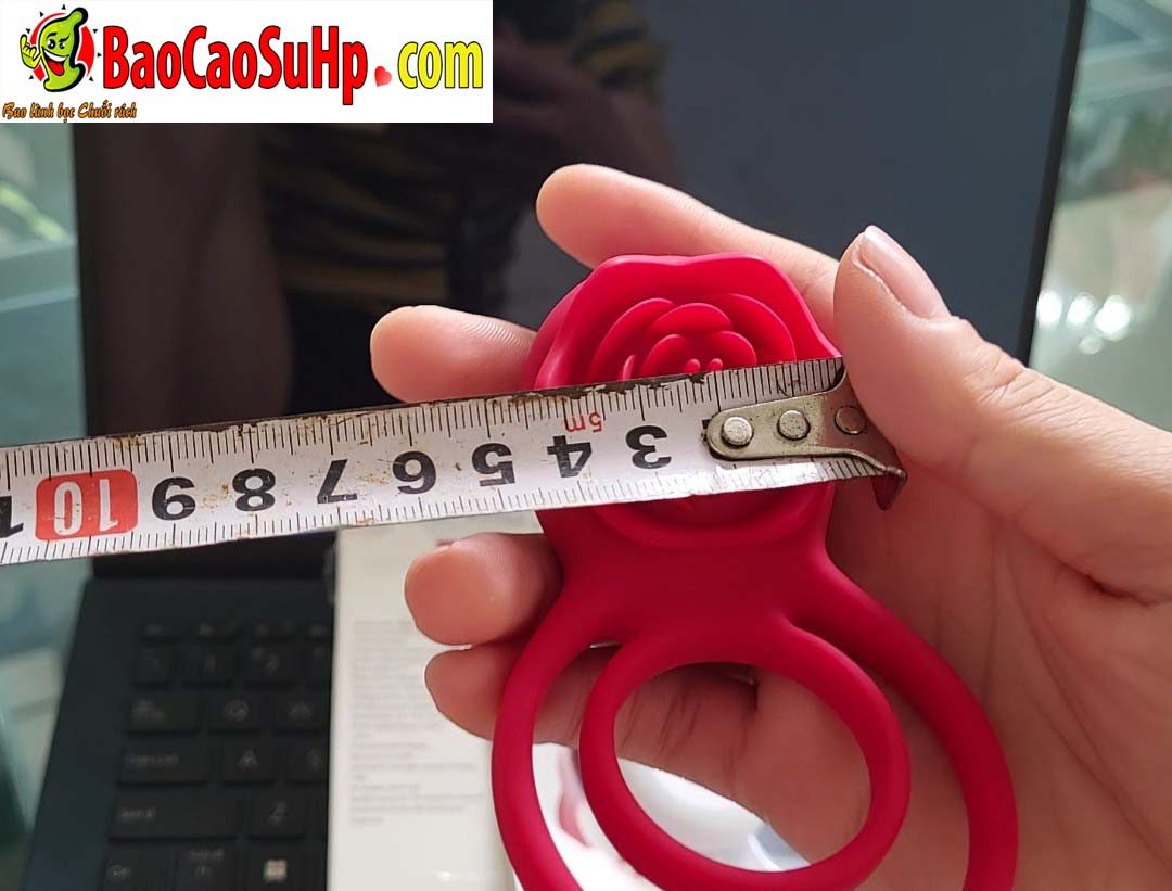 Vòng đeo dương vật HGOD ROSE rung điều khiển từ xa an toàn bền bỉ